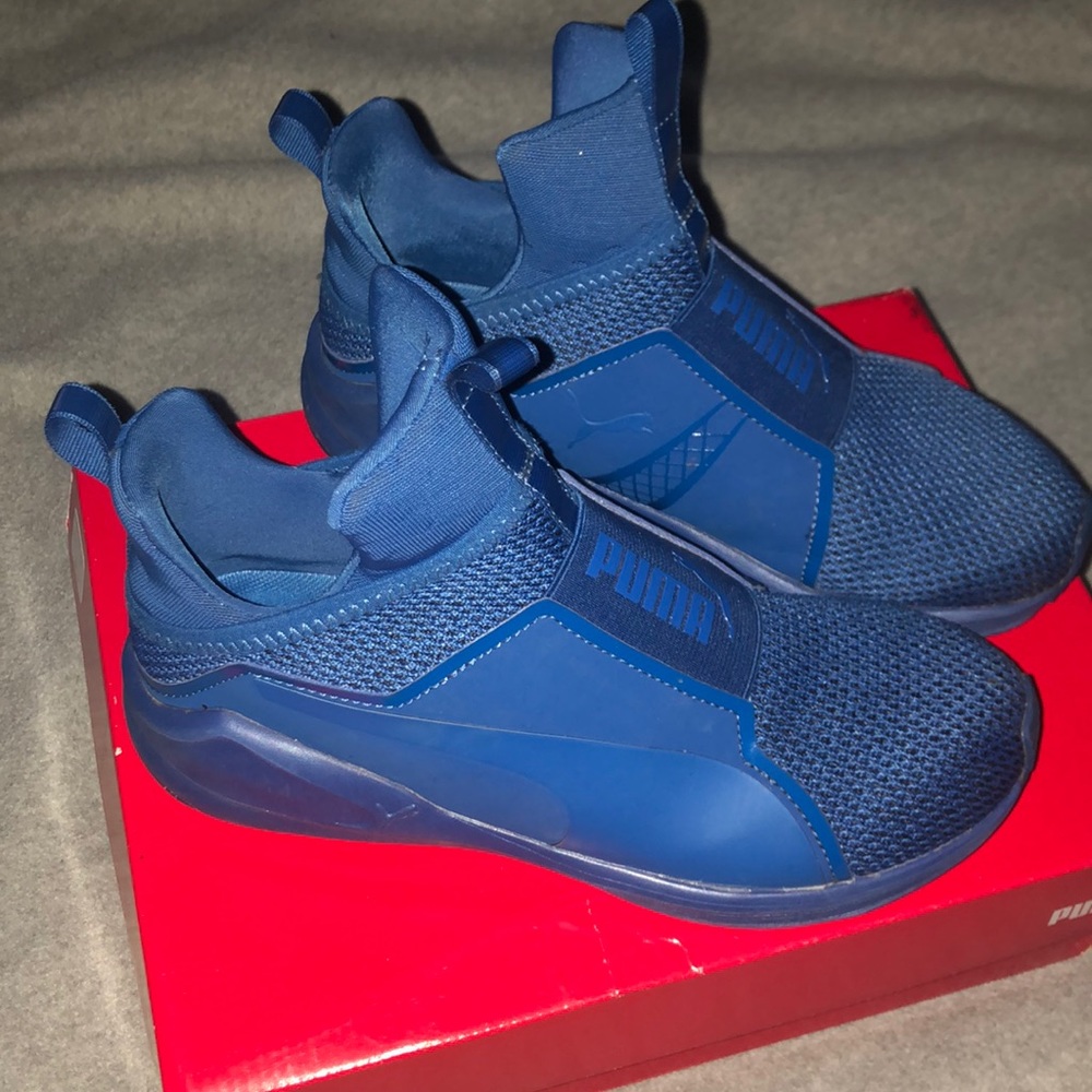 Puma trainers, Fierce knit true blue